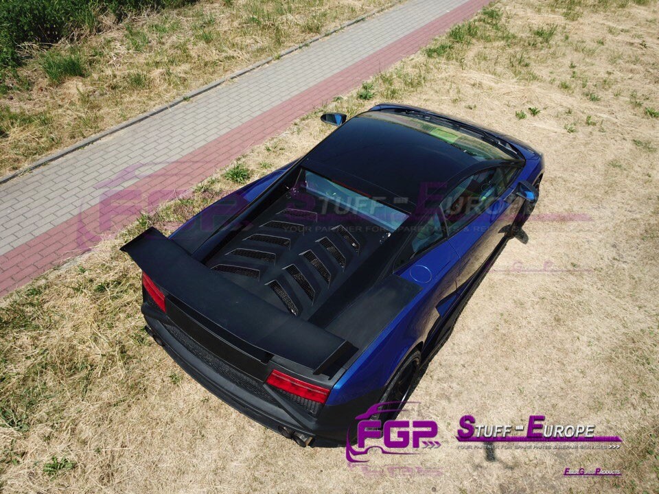 Wing Mounting brackets legs for SUPER TROFEO Wing spoiler Squadra Corse Lamborghini Gallardo