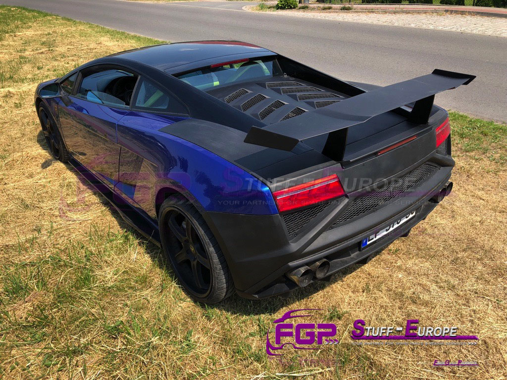 Real Carbon Wing spoiler for Lamborghini Gallardo SUPER TROFEO