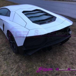 LP750 SV complete rear bumper for Lamborghini Aventador 470807511T + 470807568