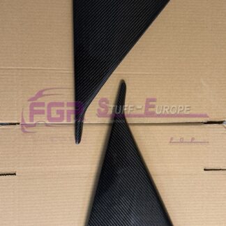 Real carbon SVJ front bumper side spoiler set for Lamborghini Aventador SVJ FGP 470807480A001 470807479A001