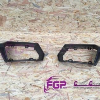 Real Carbon rear bumper grill surround for Lamborghini Aventador LP700 set grid