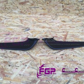 OEM Original Ferrari 458 front bumper carbon wings set 81762010 & 81761910