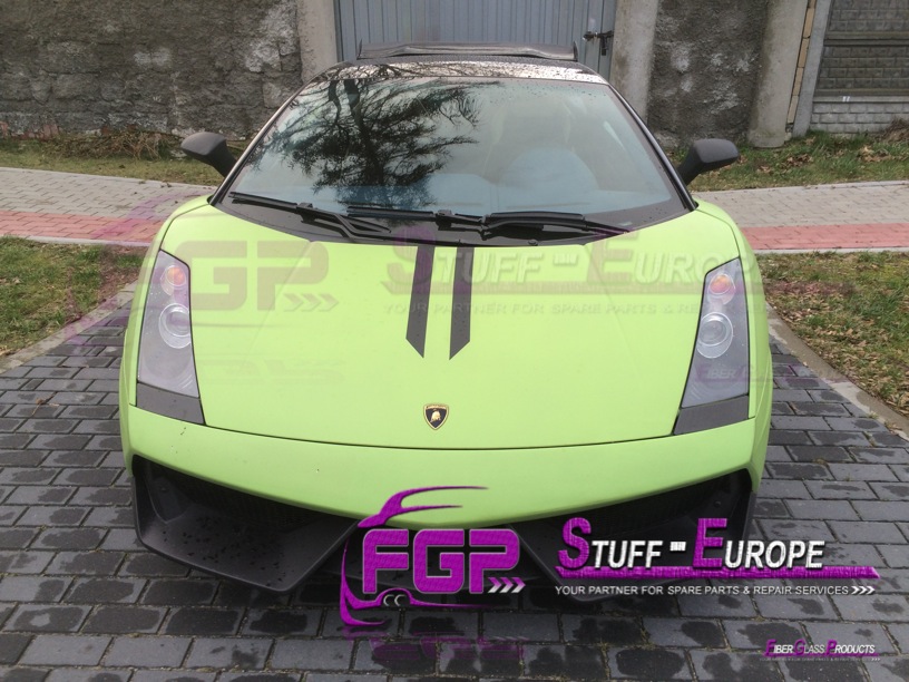 LP570 Bumper for 2004 -2008 Lamborghini Gallardo V2 with upgraded grill