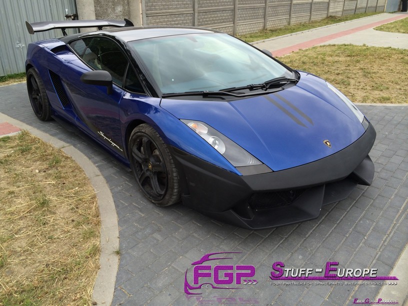 LP570 Bumper for 2004 -2008 Lamborghini Gallardo V2 with upgraded grill