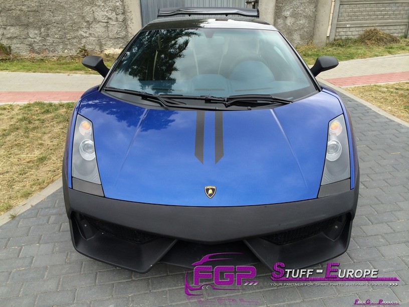 LP570 Bumper for 2004 -2008 Lamborghini Gallardo V2 with upgraded grill