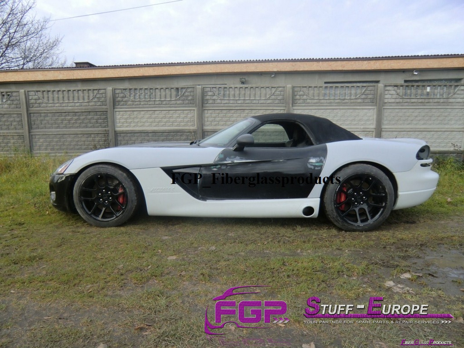 Viper SRT 10 Rear fender left for Dodge Viper