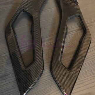 OEM Original Real carbon Lamborghini Aventador door handle covers 470867172A & 470867171A