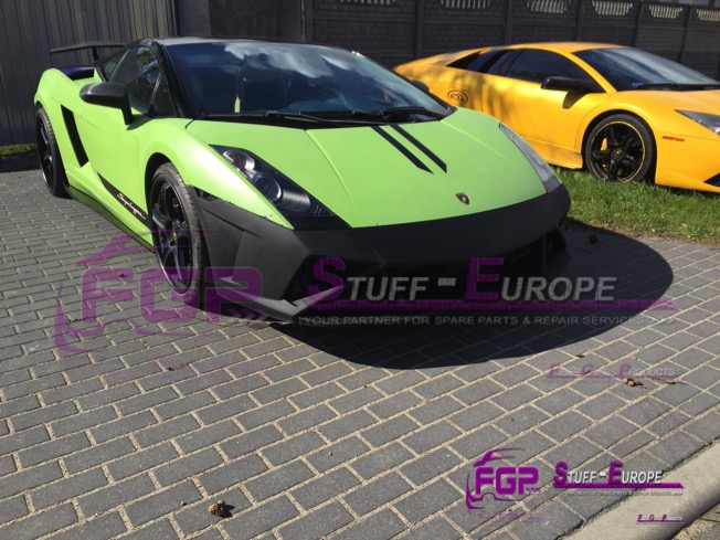 Squadra Corse front bumper complete for Lamborghini Gallardo 2004-2008