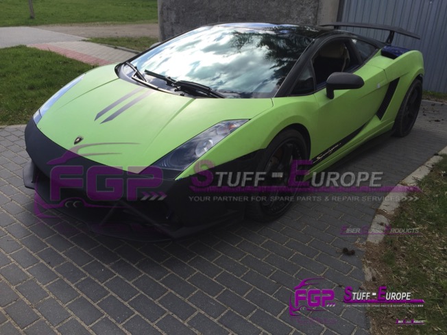 Squadra Corse front bumper complete for Lamborghini Gallardo 2004-2008
