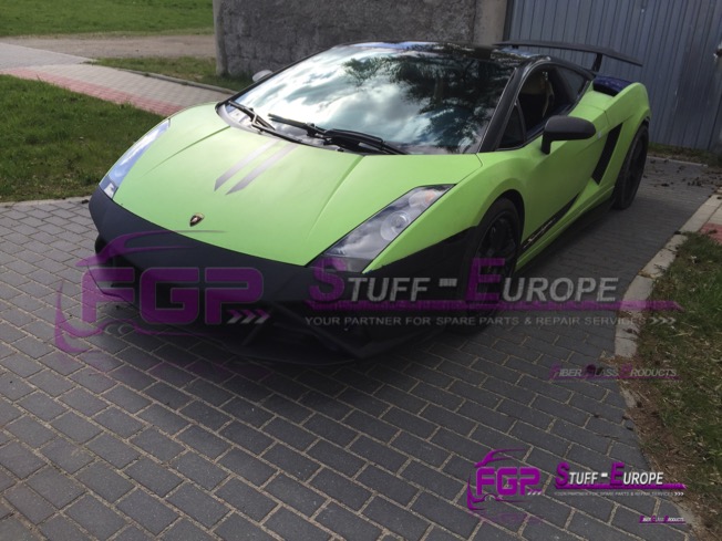 Squadra Corse front bumper complete for Lamborghini Gallardo 2004-2008