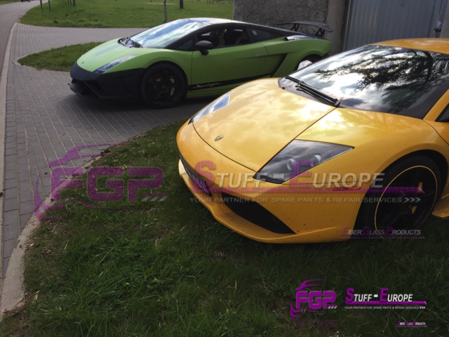 Squadra Corse front bumper complete for Lamborghini Gallardo 2004-2008